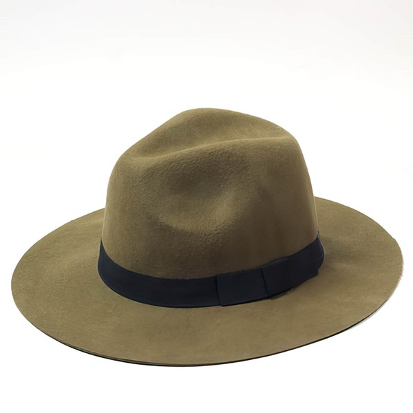 Black Wool Bowler/Cloche Hat #LDB03100034