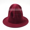 Black Wool Bowler/Cloche Hat #LDB03100039