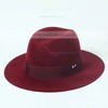 Black Wool Bowler/Cloche Hat #LDB03100041