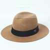 Black Wool Bowler/Cloche Hat #LDB03100041