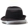Black Wool Beret Hat #LDB03100046