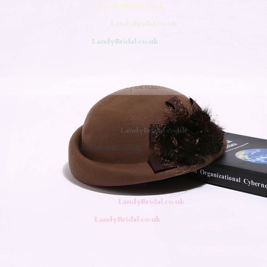Black Wool Beret Hat #LDB03100049