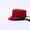 Black Wool Bowler/Cloche Hat #LDB03100050