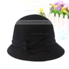 Black Wool Beret Hat #LDB03100051