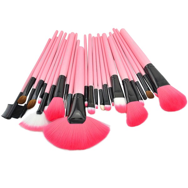 Nylon Professional Makeup Brush Set in 24Pcs #LDB03150001