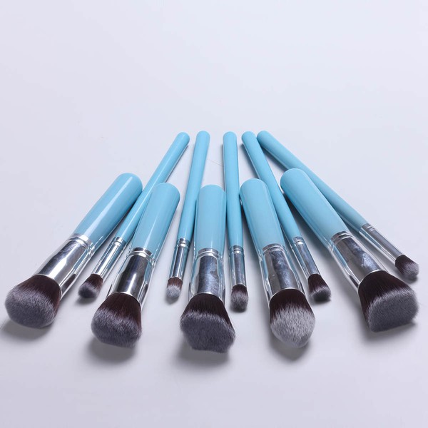 Artificial Fibre Professional Makeup Brush Set in 10Pcs #LDB03150051