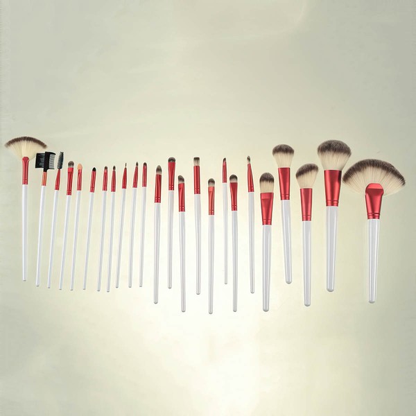 Nylon Professional Makeup Brush Set in 24Pcs #LDB03150056
