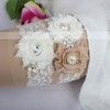 Lace Garters with Rhinestone/Imitation Pearls/Flower #LDB03090017