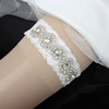 Lace Garters with Beading/Crystal #LDB03090055