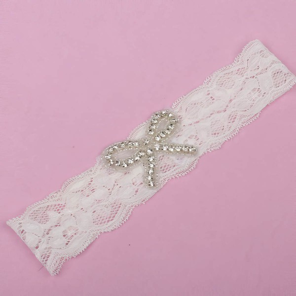 Lace Garters with Beading/Crystal #LDB03090056