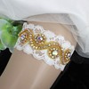 Lace Garters with Beading/Crystal #LDB03090081