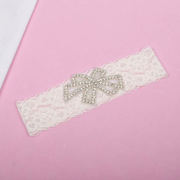 Lace Garters with Beading/Crystal #LDB03090095