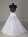 Polyester A-Line Full Gown 2 Tier Floor-length Slip Style/Wedding Petticoats #LDB03130004