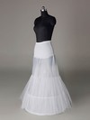 Tulle Netting/Polyester A-Line Full Gown 2 Tier Floor-length Slip Style/Wedding Petticoats #LDB03130005