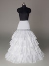 Taffeta A-Line Full Gown 4 Tier Floor-length Slip Style/Wedding Petticoats #LDB03130007
