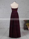Chiffon Strapless A-line Floor-length Sashes / Ribbons Prom Dresses #LDB020105115