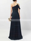 Chiffon One Shoulder A-line Floor-length Ruffles Bridesmaid Dresses #LDB01013484