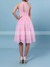 Chiffon Scoop Neck A-line Knee-length Ruffles Bridesmaid Dresses #LDB01013530