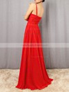 Chiffon One Shoulder Floor-length A-line Beading Prom Dresses #LDB020105090