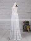 Chiffon Sweetheart Ankle-length A-line Appliques Lace Prom Dresses #LDB020105121