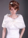 Fabulous Feather/Fur Wedding Shawls #LDB1420021