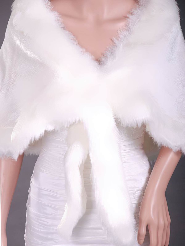 Gorgeous Feather/Fur Wedding Shawls #LDB1420024