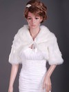 Half-Sleeve Feather/Fur Wedding Jackets/Wraps #LDB1420031