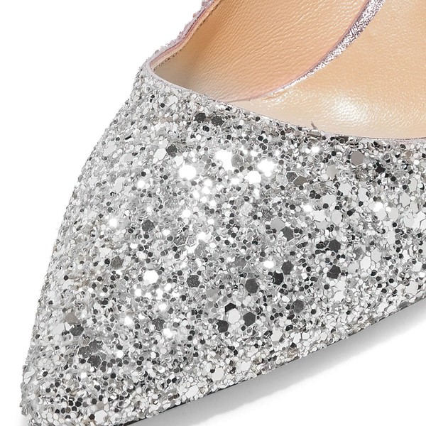 Women's Pumps Kitten Heel Sparkling Glitter Wedding Shoes