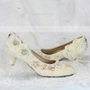 Women's Pumps Kitten Heel Leatherette Wedding Shoes #LDB03030931