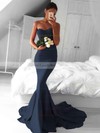 Trumpet/Mermaid Sweetheart Jersey Sweep Train Prom Dresses #LDB020103568