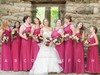 Chiffon Off-the-shoulder A-line Floor-length Ruffles Bridesmaid Dresses #LDB01013772