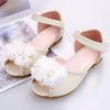 Kids' Sandals PVC Flower Flat Heel Girl Shoes #LDB03031497