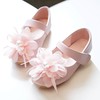 Kids' Closed Toe PVC Flower Flat Heel Girl Shoes #LDB03031506