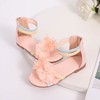 Kids' Sandals PVC Flower Flat Heel Girl Shoes #LDB03031520