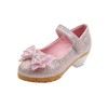 Kids' Flats Leatherette Rhinestone Flat Heel Girl Shoes #LDB03031528