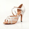 Women's Sandals PVC Buckle Stiletto Heel Dance Shoes #LDB03031117
