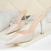 Women's Pumps PVC Stiletto Heel Wedding Shoes #LDB03031357