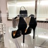 Women's Pumps Stiletto Heel PVC Buckle Wedding Shoes #LDB03031029