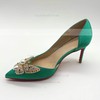 Women's Pumps Stiletto Heel PVC Bowknot Wedding Shoes #LDB03031046