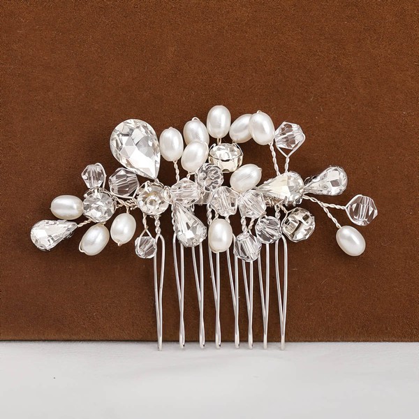 Combs & Barrettes Imitation Pearls As the Picture Headpieces #LDB03020268