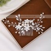 Combs & Barrettes Imitation Pearls As the Picture Headpieces #LDB03020270