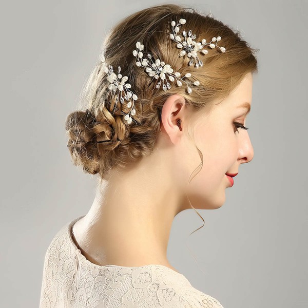Hairpins Alloy As the Picture Headpieces #LDB03020294