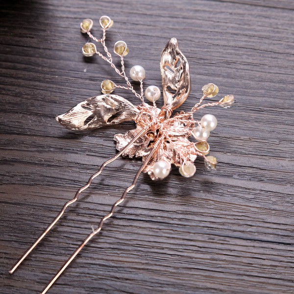 Hairpins Alloy As the Picture Headpieces #LDB03020375