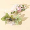 Combs & Barrettes Silk Flower As the Picture Headpieces #LDB03020405