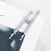 Hairpins Crystal Silver Headpieces #LDB03020415