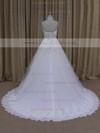 Tulle Appliques Lace Sweetheart Lace-up Ball Gown Wedding Dresses #LDB00021703