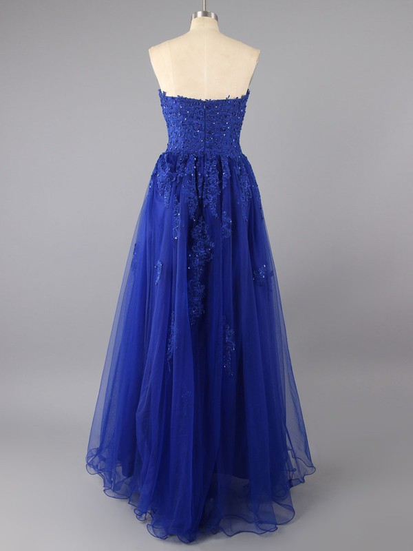 Royal blue hotsell sweetheart dress