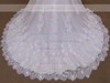 Trumpet/Mermaid Appliques Lace Long Sleeve White Tulle Scoop Neck Wedding Dresses #LDB00022071